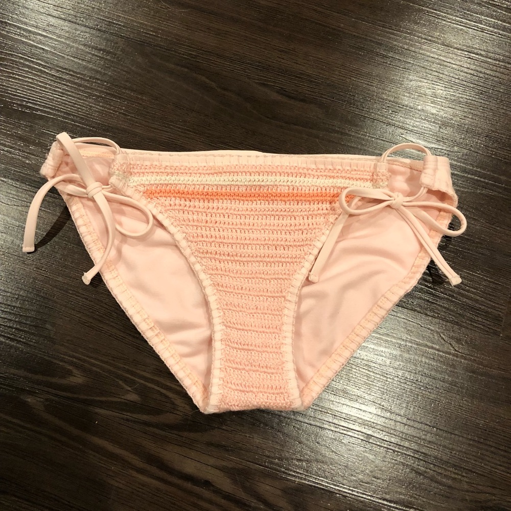 Xhilaration Crochet Swimsuit Bikini Bottoms Small